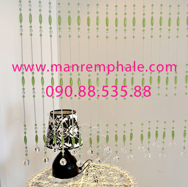 Mành thủy tinh phong thủy, mành hạt thủy tinh phong thủy